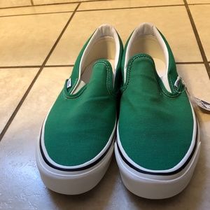 Vans UA Classic Slip-On 98 DX - Men 10.5 Emerald Green (Anaheim Factory)